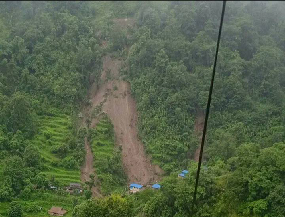 म्याग्दीमा पहिरोमा परेर मृत्यु हुनेको संख्या ५ पुग्यो