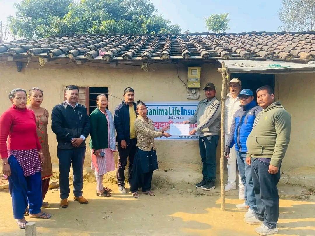 सानिमा लाईफ अत्तरियाद्धारा मृत्यु दावी भुक्तानी