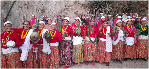 ‘भुवा पर्व जोगाउन महिला सक्रिय’