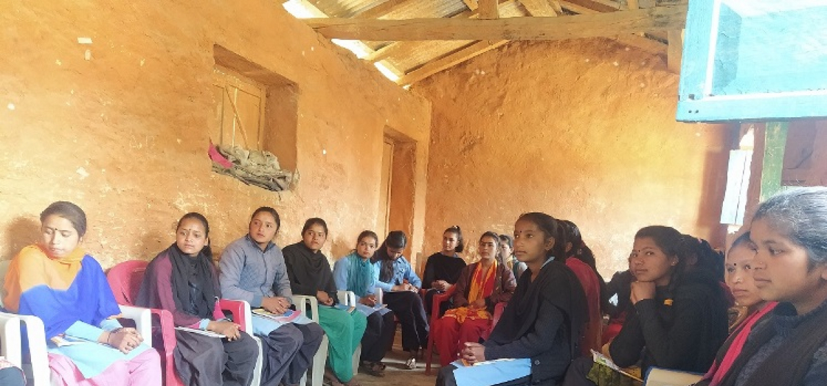 हिंसा रोक्न बझाङका किशोरी अग्रसर