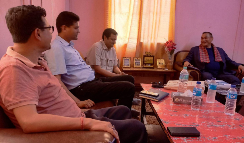 लगानी बोर्ड नेपालसँग सुदूरपश्चिम सरकारको छलफल