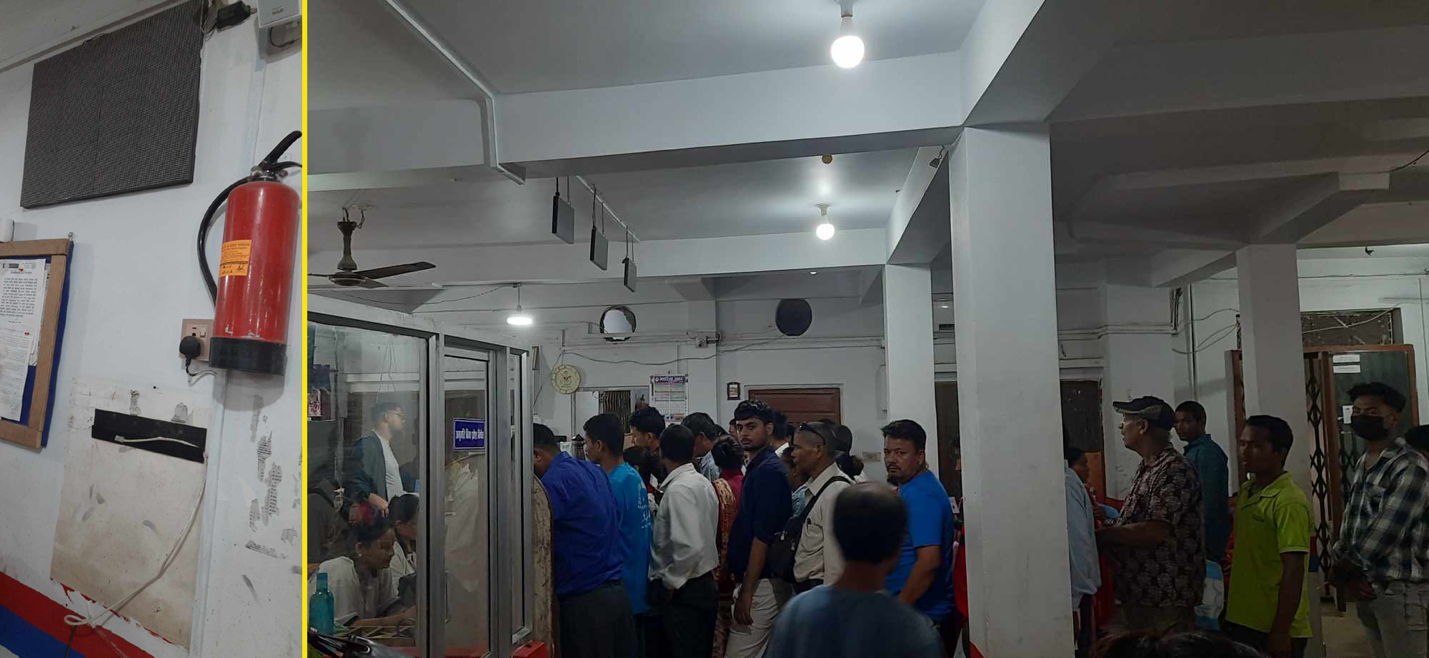 राष्ट्रिय वाणिज्य बैंक अत्तरियाको टोकन मेसिन बिग्रिएपछि सास्ती