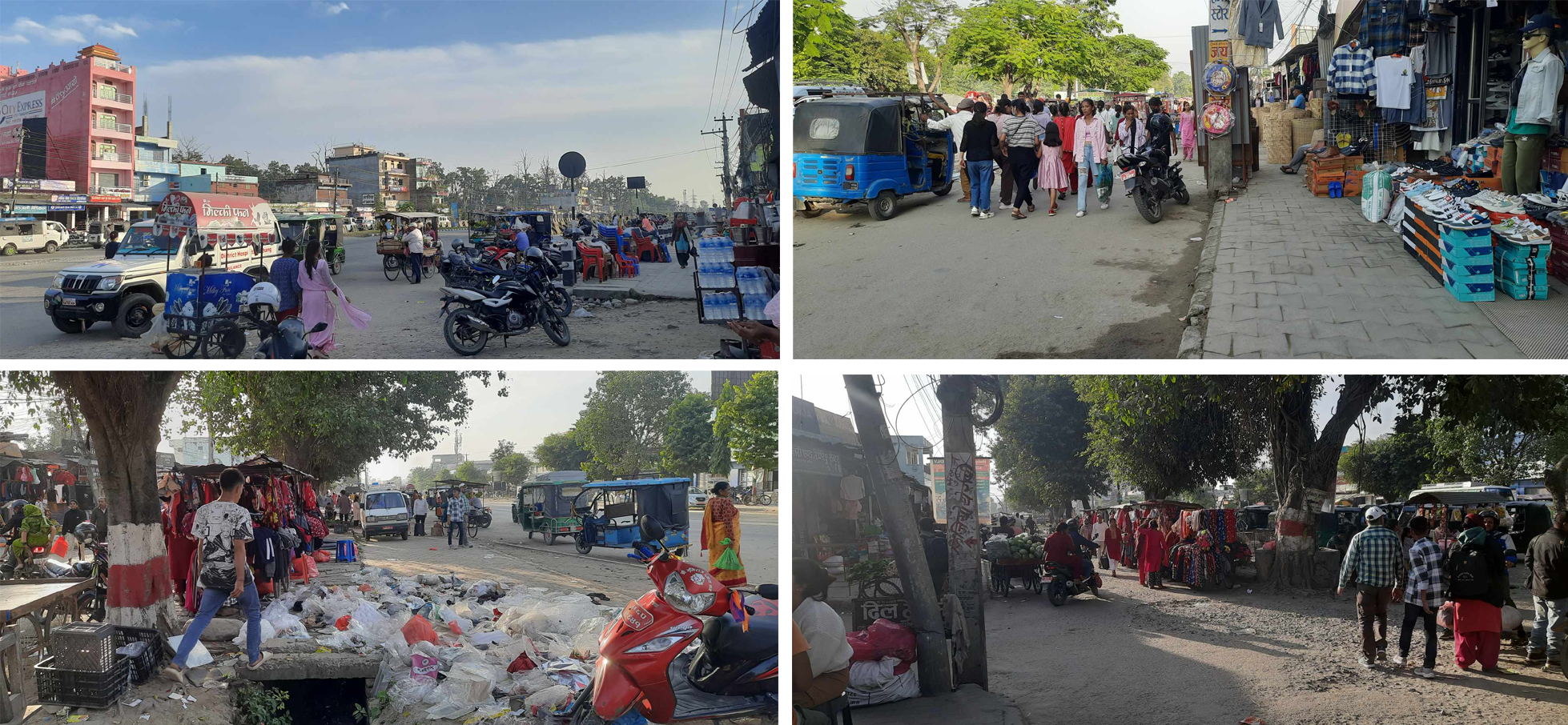 अत्तरियाका सडक, फुटपाथमा व्यवसायीको रजगज, कुरुप बन्दै बजार