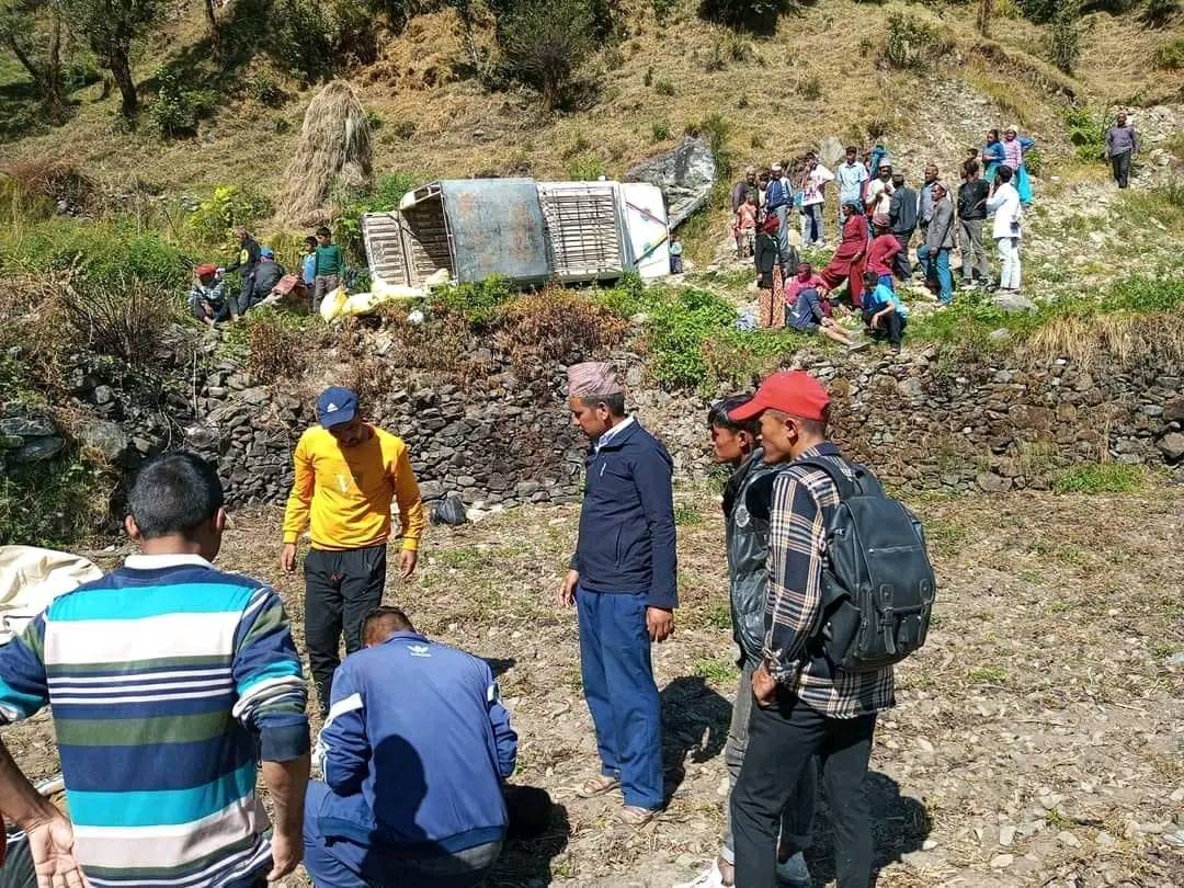बझाङमा जीप दुर्घटना अपडेट : घाइते एक जनाको मृत्यु