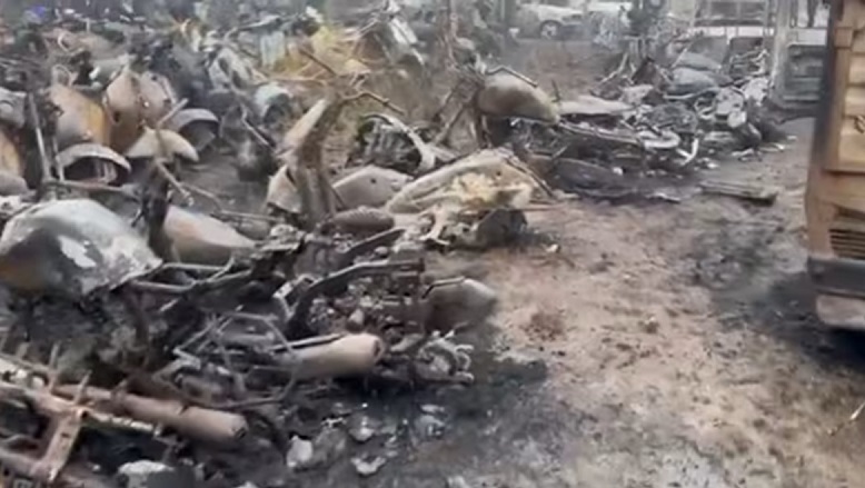 दिल्लीमा चार सय बढी निजी गाडी जलेर नष्ट