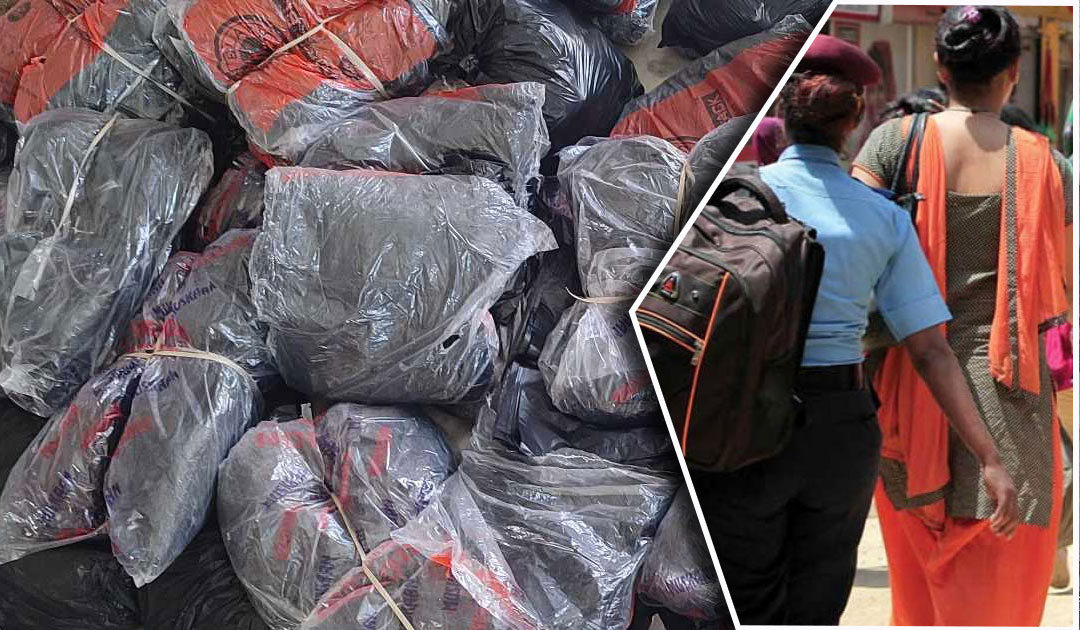 कञ्चनपुरमा डेढ करोड बढीको अवैध सामान बरामद, ४९ महिला बालबालिकाको उद्धार