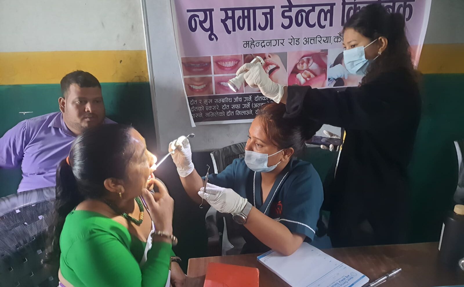 कल्प पाठशालामा एक दिने निःशूल्क डेन्टल शिविर आयोजना