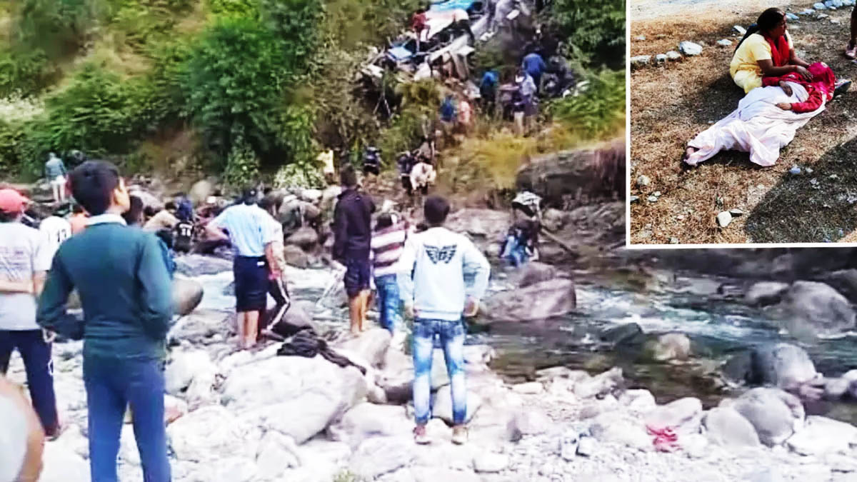 भारतको उत्तराखण्डमा बस दुर्घटना हुँदा २८ जनाको मृत्यु