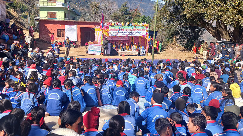डोटीको पुर्वीचौकी गाउँपालिका–१ जिल्लामै पहिलो बालमैत्री वडा घोषणा