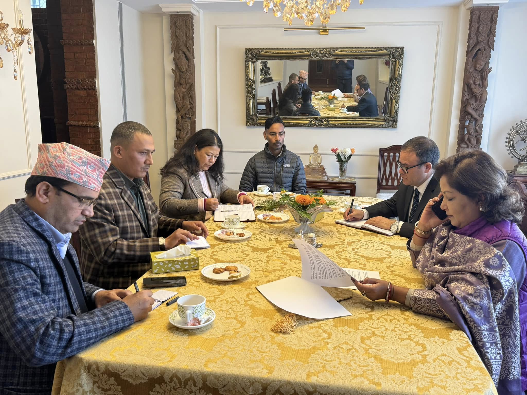 विपिनको रिहाइका लागि पहल गरिदिन कतारका विदेश राज्यमन्त्रीलाई आग्रह