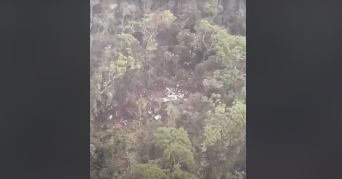 कोलम्बियामा विमान दुर्घटना हुँदा १० जनाको मृत्यु