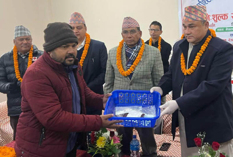 सुदूरपश्चिममा निःशुल्क रक्त सेवा सुरु