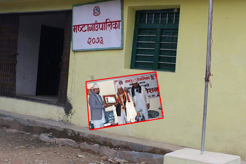 बझाङमा गाउँपालिका भवन बनाउन जोशीले गरे १५ रोपनी जग्गा दान