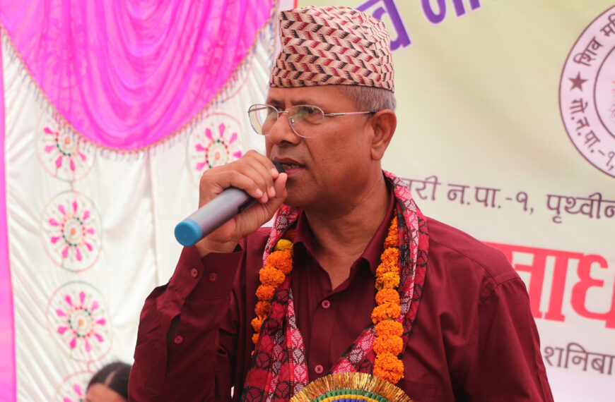 ८४ भित्र अत्तरिया – गोदावरी सडक ४ लेनमा विस्तार हुन्छ : मेयर भट्ट