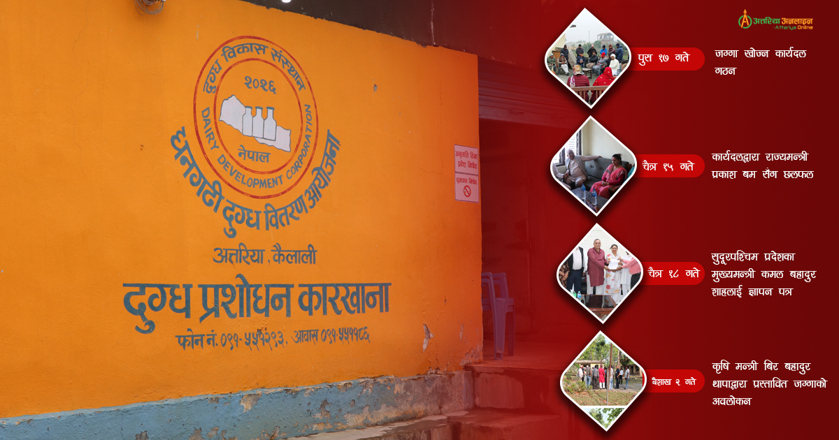 अझै भेटिएन अत्तरियामा डीडीसीका लागि जग्गा