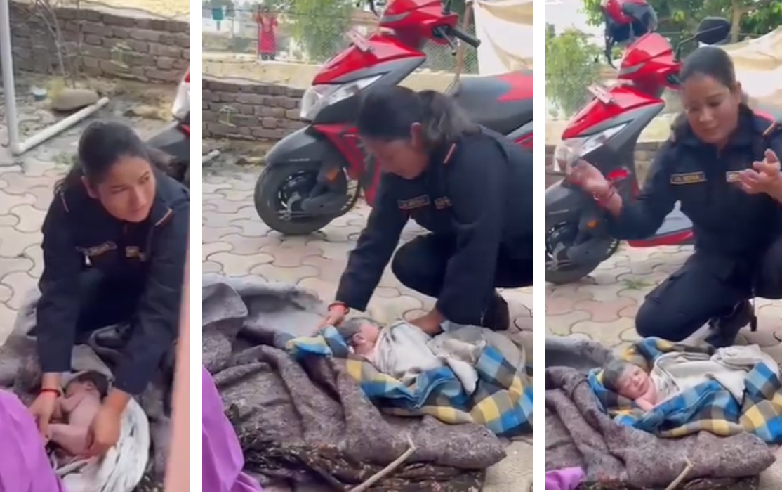 गोदावरीमा सडकमै सुत्केरी व्यथा लागेर छटपटाइरहेकी महिलाको उद्धार