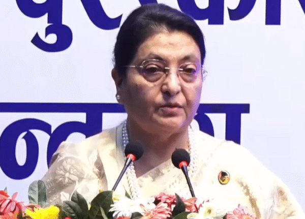 एमालेले विद्या भण्डारीलाई दियो सदस्यता