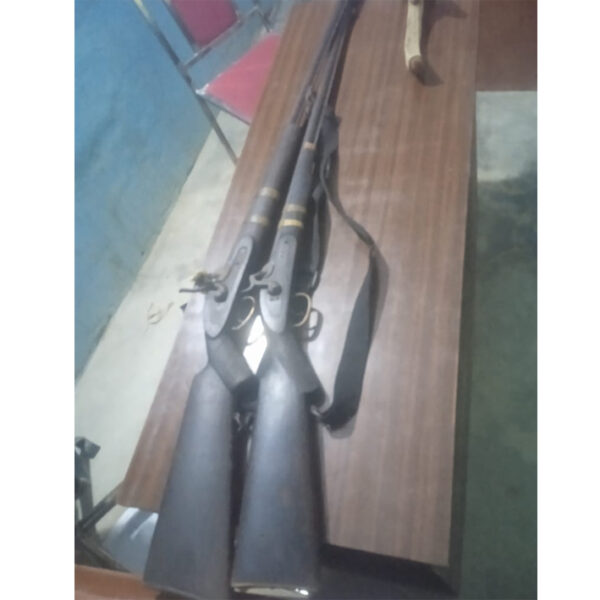 दार्चुलाको जंगलमा २ थान एक नाले भरुवा बन्दुक फेला