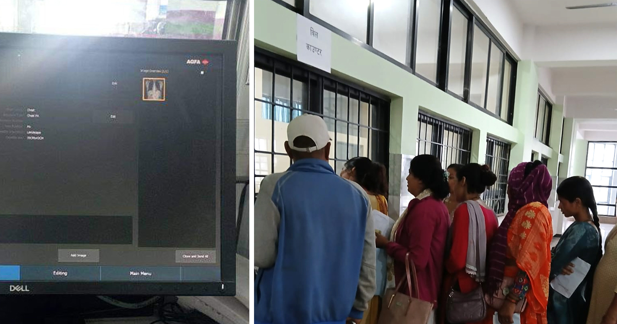 गेटा अस्पतालमा २० जनाको लिमिट तोकिदा बिरामीलाई सास्ती