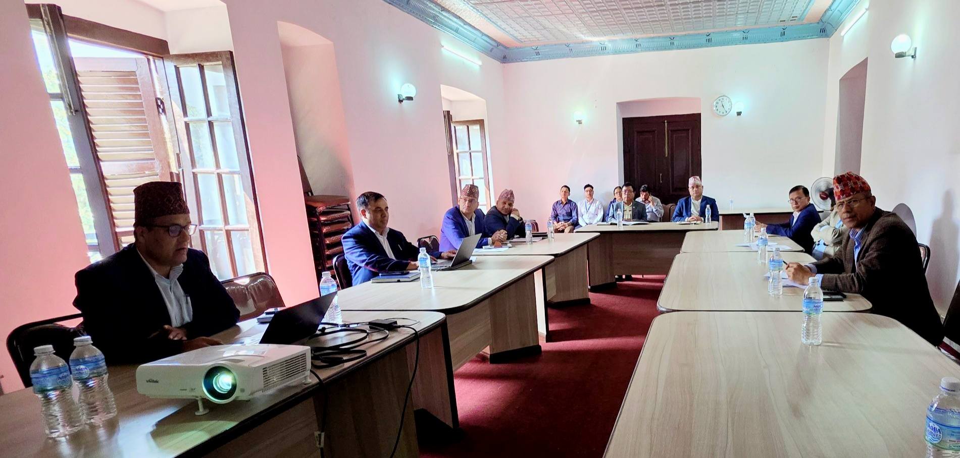 शहीद दशरथ चन्द स्वास्थ्य विज्ञान विश्वविद्यालय सभाको पहिलो बैठक सम्पन्न