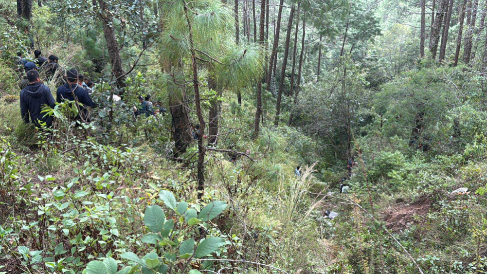 पाल्पामा ईभी भ्यान दुर्घटना हुँद तीन जनाको…