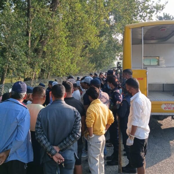 तेघरीमा बस दुर्घटनामा मृत्यु भएकी वृद्धाको शव १० घण्टापछि उठ्यो