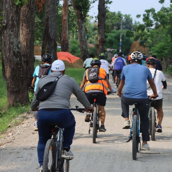 धनगढीमा साइकल र्याली हुने