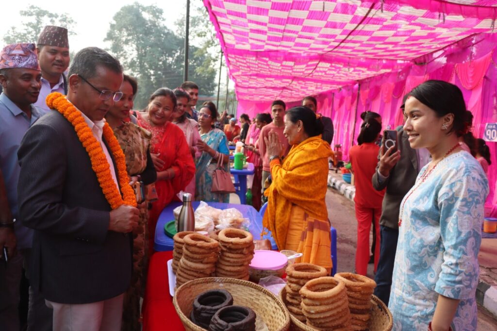 धनगढीमा शनिवारे महिला उद्यमी मेला सुरु