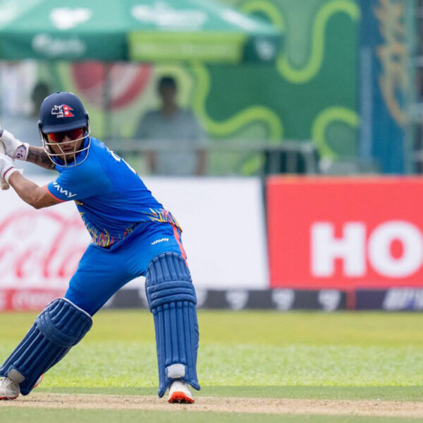 हङकङ सिक्सेसमा भारतलाई ९२ रनले पराजित गर्दै नेपाल विजयी
