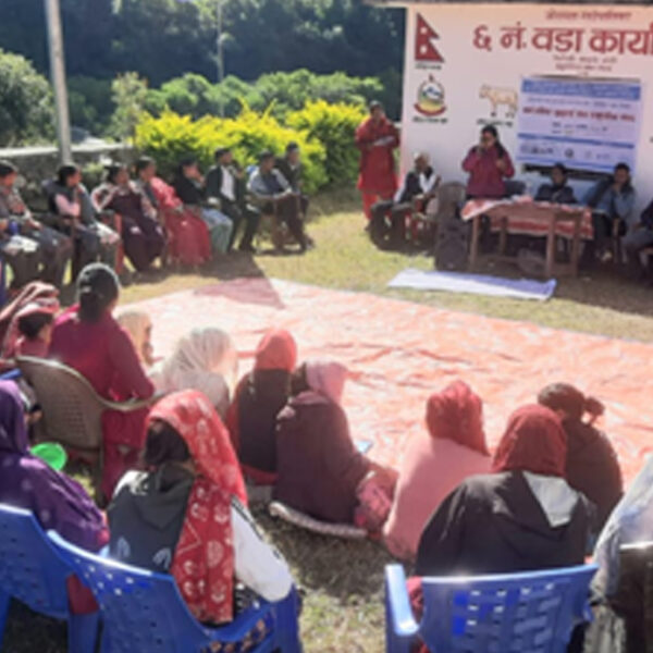 डोटीको जोरायल गाउँपालिका– ६ निरौलीमा सार्वजनिक सुनुवाई कार्यक्रम सम्पन्न
