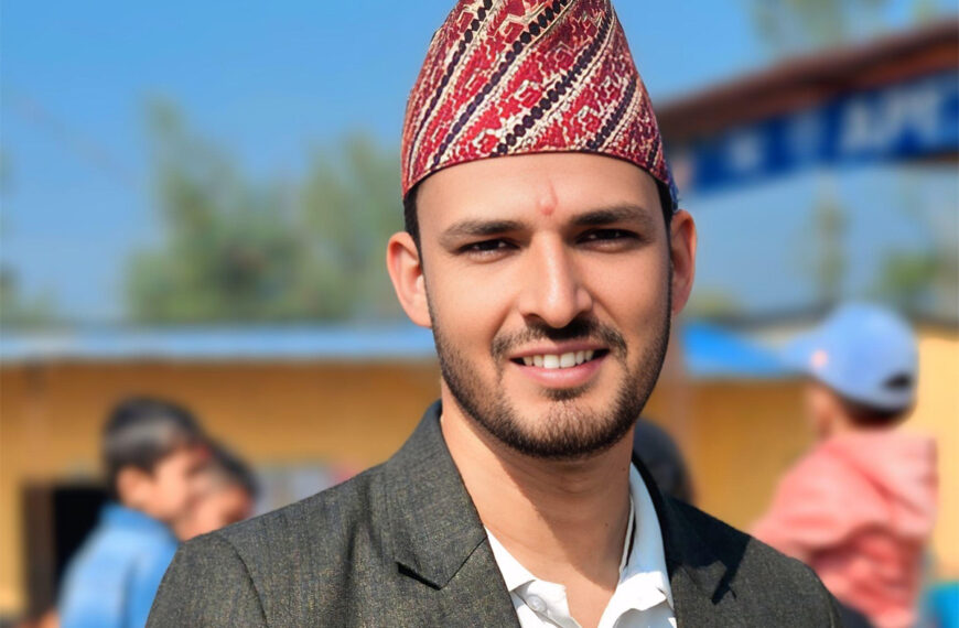 रास्वपा कैलाली ४ को निर्वाचन कमान्डर बने दीपक ओझा