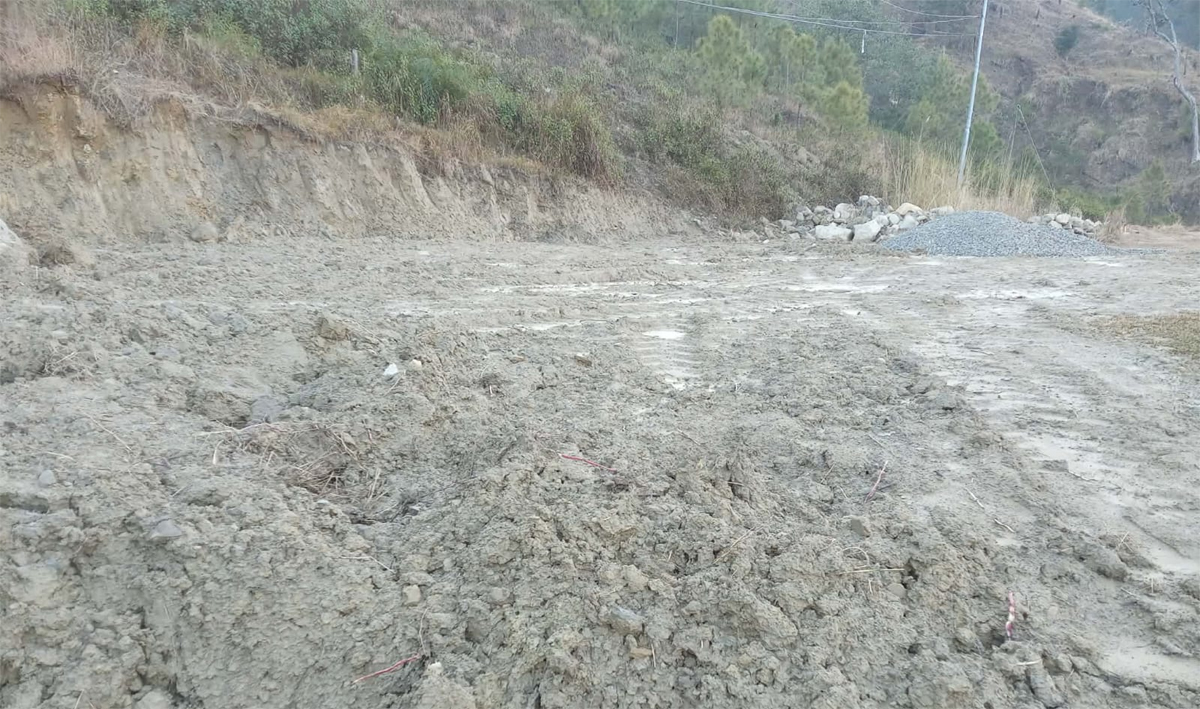 खानीडाँडामा पर्यटक लक्षित पिकनिक स्पोट निर्माण गरिदै