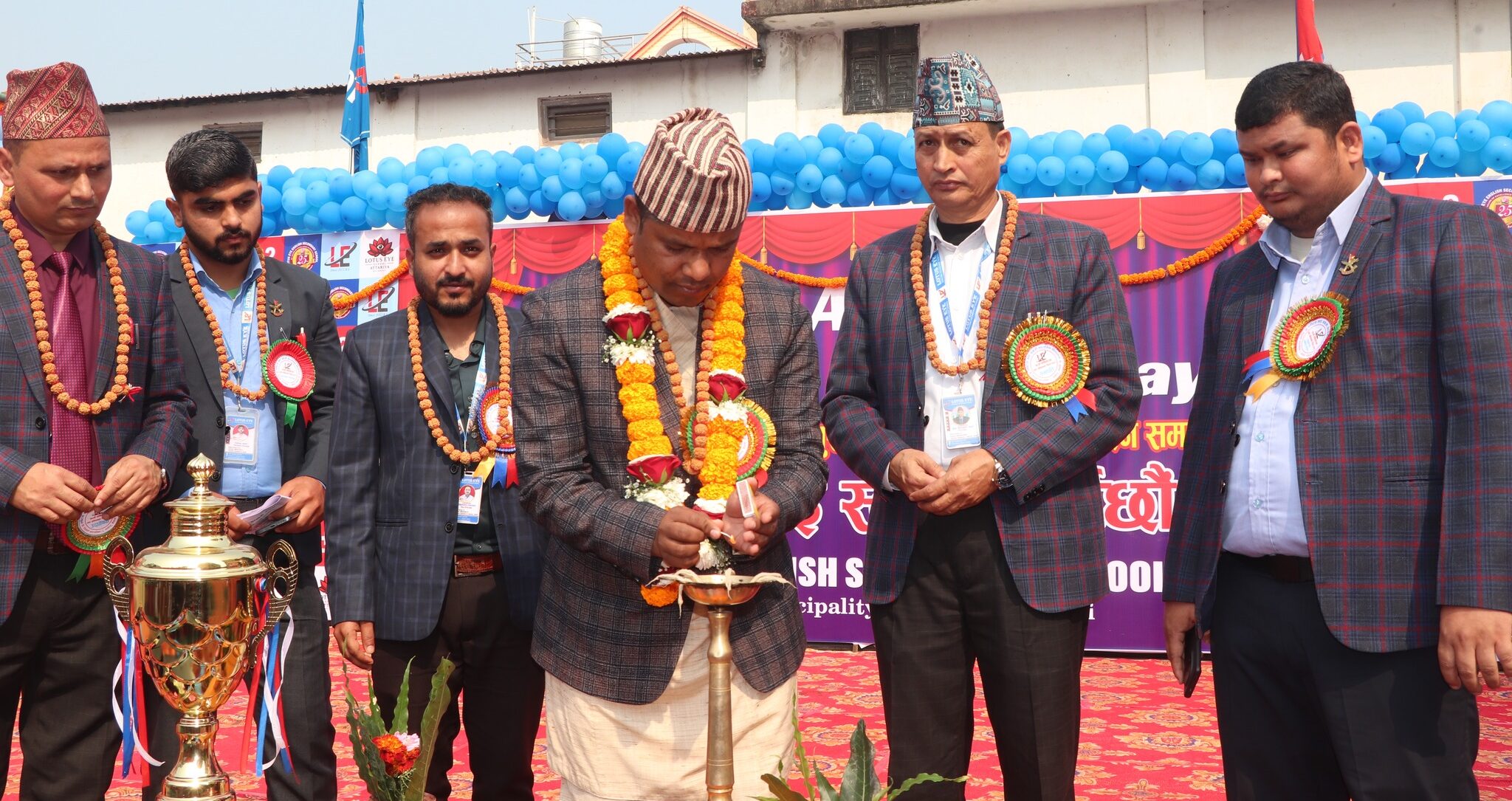 लोटस आई स्कुलको २७औ वार्षिकोत्सव समारोह सुरु