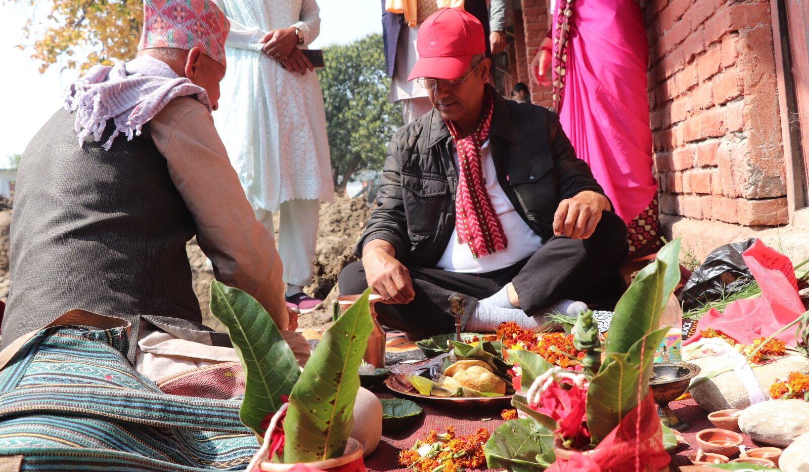 गोदावरी– ८ मा रहेको समैजी माविको २ कोठे भवन शिलान्यास
