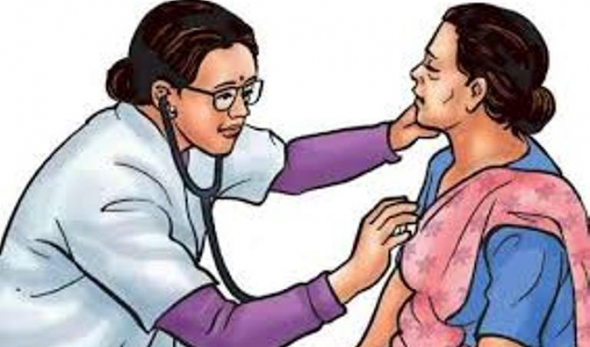 बैतडीमा नसर्ने रोगको परीक्षण गरिदै