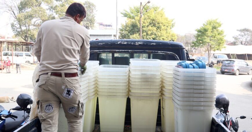 सुदूरपश्चिम सहितका ३ प्रदेशमा मतपत्र ढुवानीको काम सकियो