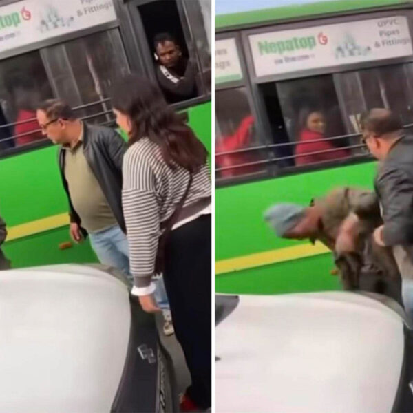 पैदलायात्रीलाई मुक्का हान्ने कारचालक पक्राउ