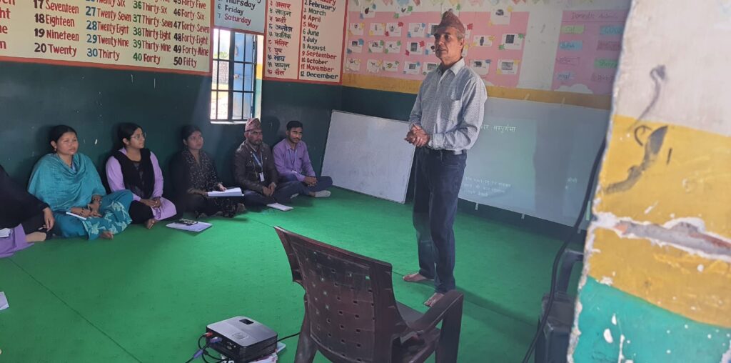 कल्प पाठशालाद्धारा शिक्षक, शिक्षिकाहरुलाई व्यवहारीक तालिम प्रदान