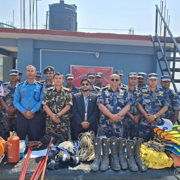 बैतडीमा अस्थायी मनसुन प्रतिकार्य बेस स्थापना