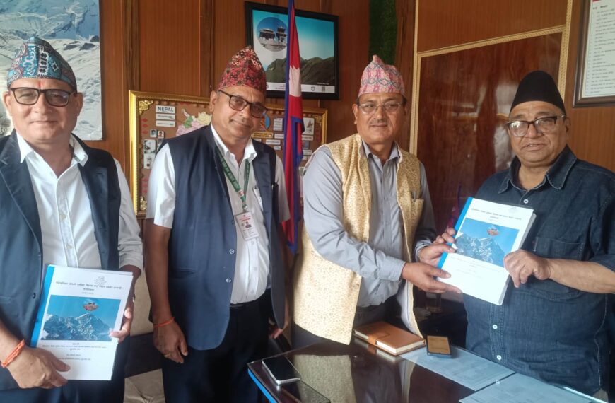 बडीमालिका क्षेत्रको कार्ययोजना सुदूरपश्चिम सरकारलाई बुझाईयो