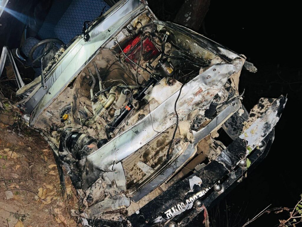 जन्ती सवारी जिप दुर्घटना हुँदा चार जनाको&hellip;