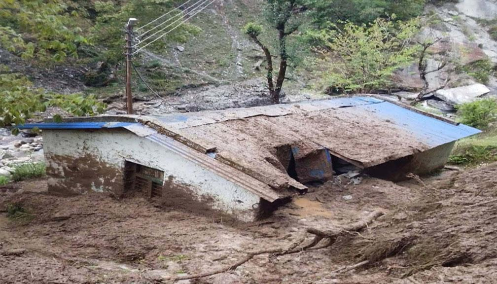 पहिरोले बाजुराको रौदीगाड लघु जलविद्युतमा ठूलो क्षति