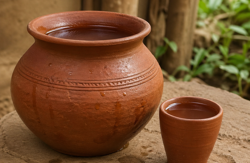 गर्मीमा फ्रिजको भन्दा माटोको भाँडाको पानी स्वस्थकर