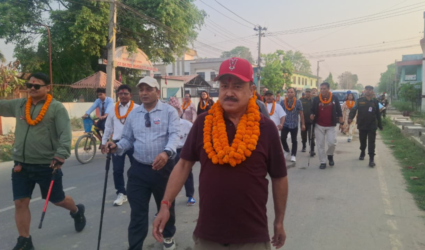 धनगढीका मेयर सहित ३० जनाको टोली अपि&hellip;