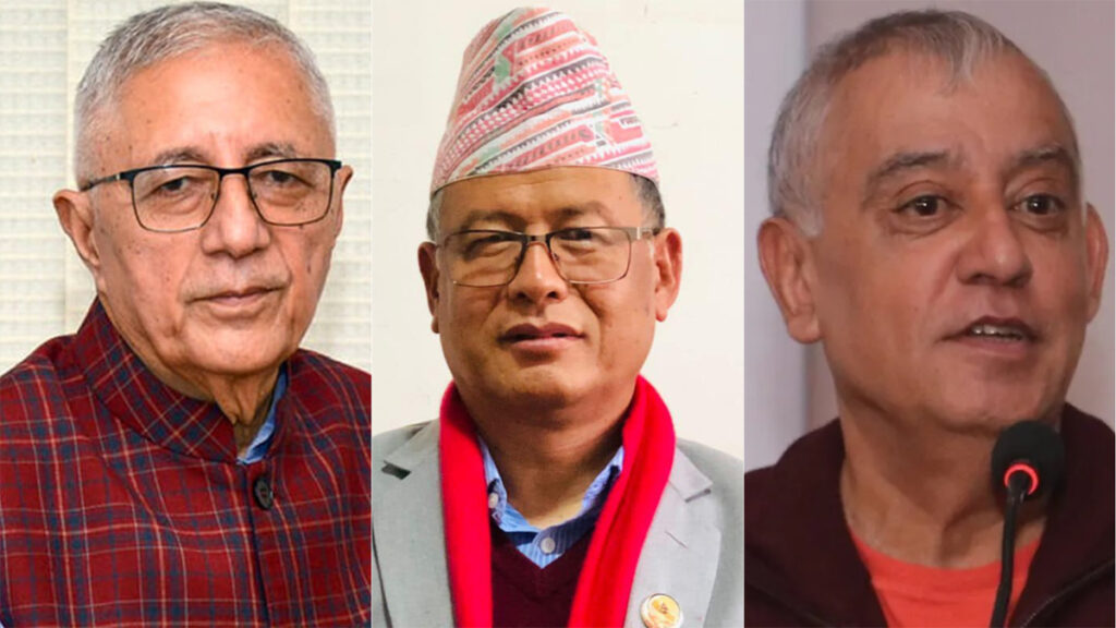 गगनलाई सभापति स्वीकार्दै शेखर, शशांक र धनराजसहितले&hellip;