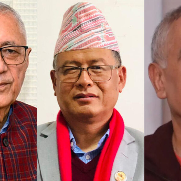 गगनलाई सभापति स्वीकार्दै शेखर, शशांक र धनराजसहितले छोडे देउवा समूह