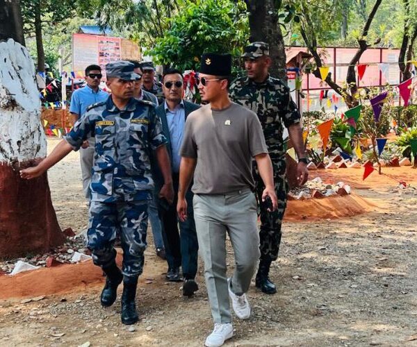 गृहमन्त्रीले पिर्के सलामी नलिने