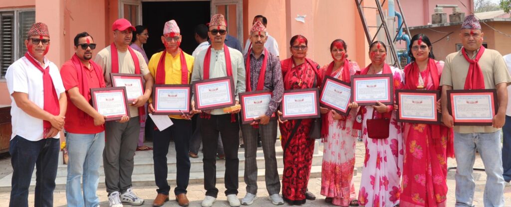अत्तरिया खानेपानीका नवनिर्वाचन पदाधिकारीले गरे पदस्थापन