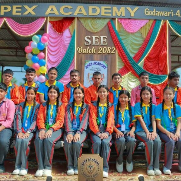 एपेक्स एकेडेमीले पहिलो ब्याचमै निकाल्यो सत प्रतिशत नतिजा