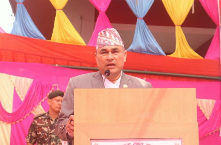 गणतन्त्र नेपाली जनताको ऐतिहासीक उपलब्धी हो : मुख्यमन्त्री शाह